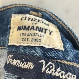 Citizens of Humanity size 25 cropped ankle blue jean